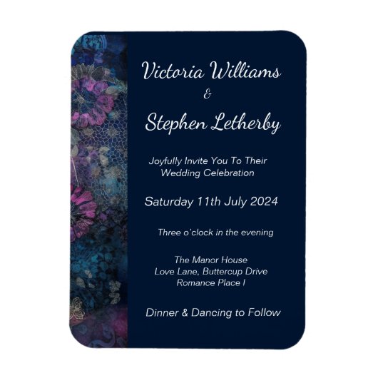 Stijlvol weddenschap Flexible Magnet Magneet (Verticaal)