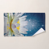 Stijlvol wit Lotus Flower Landscape, Zen Bad Handdoek (Handdoek)