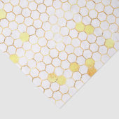 Stijlvol witgoud honingraat tissuepapier (Detail)