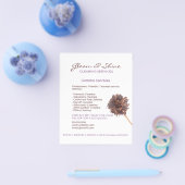 Stijlvol witwasdienstenbrochure flyer (Enkel)