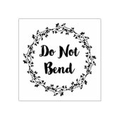 Stijlvol Wreath niet buigen Rubberstempel (Afrduk)