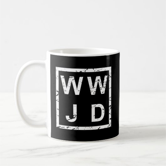 Stijlvol Wwjd Koffiemok (Links)