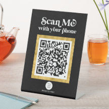 Stijlvol zakelijk QR-code voor modern netwerk