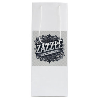 Stijlvol Zazzle-winkel logo Wijn Cadeautas