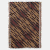 Stijlvol zebra Afdrukdemper coördinaat Deken (Voorkant Verticaal)