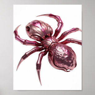 Stijlvol Zilver ABSTRACTE KUNST Grafisch ontwerp Poster