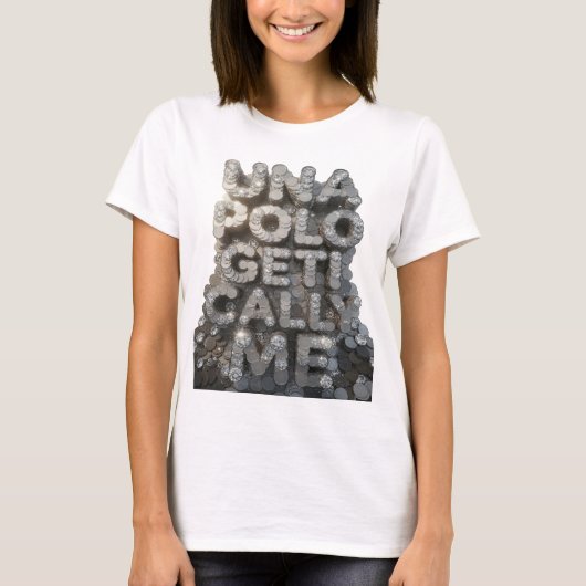 Stijlvol Zilver UNA POLO GETI CALLA ME (Voorkant)