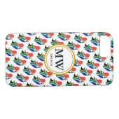 Stijlvol ZUID-AFRICA Overvloedig levensmonogram Case-Mate iPhone Case (Achterkant (Horizontaal))