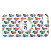 Stijlvol ZUID-AFRICA Overvloedig levensmonogram Case-Mate iPhone Case (Achterkant (Horizontaal))