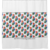 Stijlvol ZUID-AFRIKA Gods genade Lam 3:23 Douchegordijn (Voorkant)