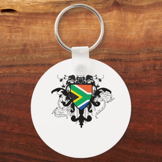 Stijlvol Zuid-Afrika Sleutelhanger (Voorkant)