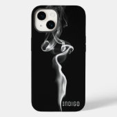 Stijlvol zwart en grijs roken Case-Mate iPhone case (Achterkant)