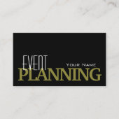 Stijlvol zwart en olijf met Photo Professional Visitekaartje (Voorkant)