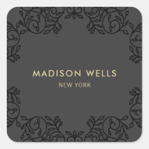 Stijlvol zwart  Lijst