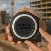 Stijlvol, zwart-out, modern, eenvoudig rolmaat