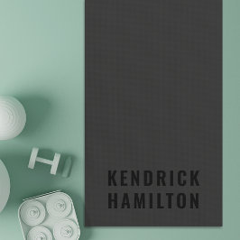 Stijlvol, zwart-out, modern, eenvoudig yogamat