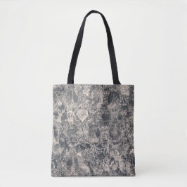 Stijlvol zwart Parijs toile ontwerp Tote Bag