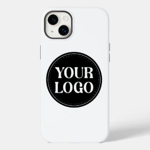 Stijlvol zwart QR-code ontwerp   Elegant merk Case-Mate iPhone 14 Plus Hoesje