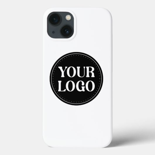 Stijlvol zwart QR-codeontwerp | Elegant merk Case-Mate iPhone Case (Achterkant)