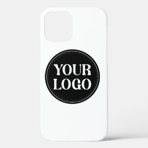 Stijlvol zwart QR-codeontwerp Elegant merk Case-Mate iPhone Case