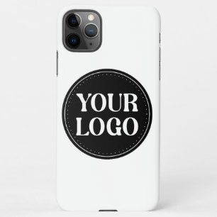 Stijlvol zwart QR-codeontwerp   Elegant merk iPhone 11Pro Max Hoesje