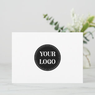 Stijlvol zwart QR-codeontwerp   Elegant merk Save The Date