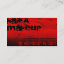 Stijlvol zwart rood ombre hair Stylist Makeup Salo