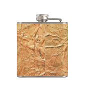 Stijlvol zwart, speciaal gepersonaliseerd heupfles (Achterkant)