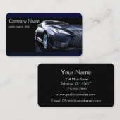 Stijlvol zwart Visitekaartje (Voorkant / Achterkant)
