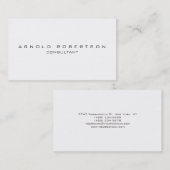 Stijlvol zwart Visitekaartje (Voorkant / Achterkant)