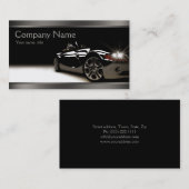 Stijlvol zwart Visitekaartje (Voorkant / Achterkant)