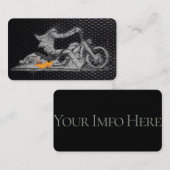 Stijlvol, zwart Visitekaartje (Voorkant / Achterkant)