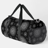  Stijlvol Zwart-Wit Dot Art Pattern Plunjezak (Rechterhoek)