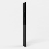 Stijlvol zwart wit grijs geometrisch modern monogr Case-Mate iPhone case (Achterkant/rechts)