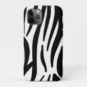 stijlvol, zwart-witzebrapad Case-Mate iPhone case (Achterkant)