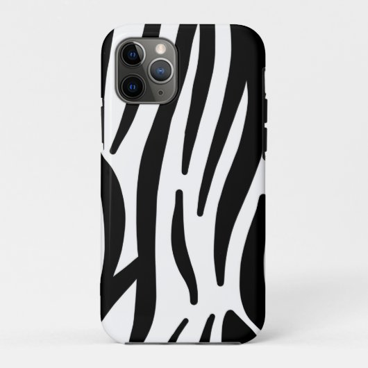 stijlvol, zwart-witzebrapad Case-Mate iPhone case (Achterkant)