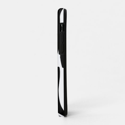 stijlvol, zwart-witzebrapad Case-Mate iPhone case (Achterkant/links)