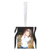 stijlvol, zwart-witzebrapad decoratie (Rechts)