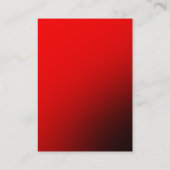 Stijlvol zwart zwart zwart zwart zwart zwart zwart visitekaartje (Achterkant)