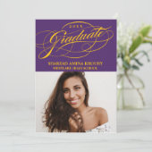 STIJLVOLE ELEGANTE SCRIPT 2 AFSCHEIDSPARTY UITNODI KAART (Staand voorkant)