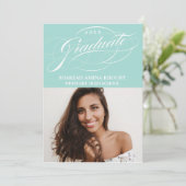 STIJLVOLE ELEGANTE SCRIPT 2 AFSCHEIDSPARTY UITNODI KAART (Staand voorkant)