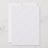 STIJLVOLE ELEGANTE SCRIPT AFSTUDEERPARTY UITNODIGI KAART (Achterkant)