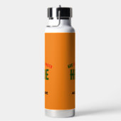 STIJLVOLE MODERNE AANGEPASTE DONKERORANJE GEVERIFI WATERFLES (Rechts)