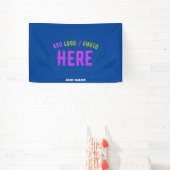 STIJLVOLE MODERNE AANGEPASTE KOBALTBLAUWE GECONTRO SPANDOEK (Insitu)