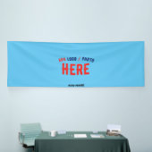 STIJLVOLE MODERNE AANGEPASTE SWAG HEMELBLAUWE GECE SPANDOEK (Beurs)