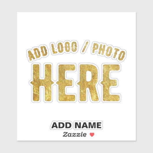 STIJLVOLE MODERNE AANPASBARE HELDERE GEVERIFIEERDE STICKER (Vel)