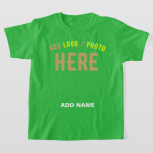 STIJLVOLE MODERNE AANPASBARE KLAVER GROENE MERKART T-SHIRT