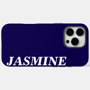 STIJLVOLE MODERNE AANPASBARE NAAM EENKLEURIGE KONI iPhone 16 PRO MAX HOESJE