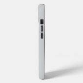 STIJLVOLE MODERNE AANPASBARE NAAM EENKLEURIGE LICH Case-Mate iPhone CASE (Achterkant / Links)