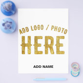 STIJLVOLE MODERNE AANPASBARE WITTE GECERTIFICEERDE FLYER (Enkel)